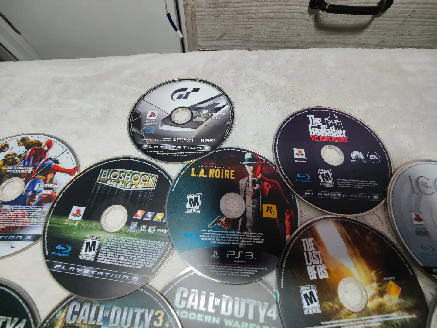 PlayStation 3 (PS3) Console with Games image indicator(10)