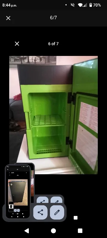 Microsoft Xbox Series X Style Mini Fridge Turns On Not Cooling image indicator(2)