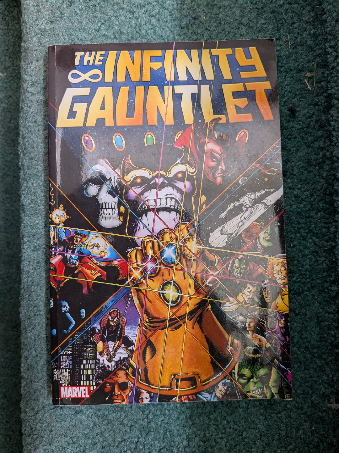 The Infinity Gauntlet Marvel Comic Book