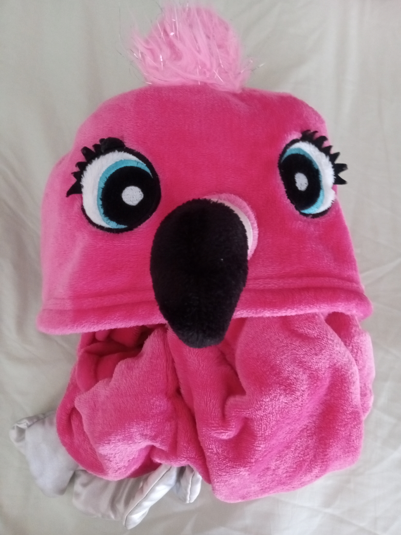 Pink Flamingo XL Adult Onesie - photo 2