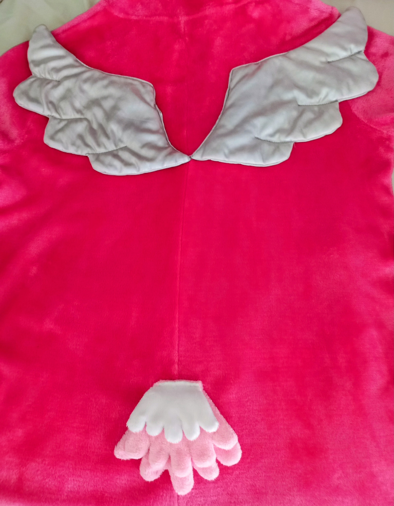 Pink Flamingo XL Adult Onesie - photo 3