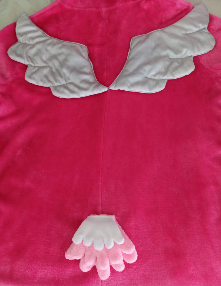 Pink Flamingo XL Adult Onesie - photo 4