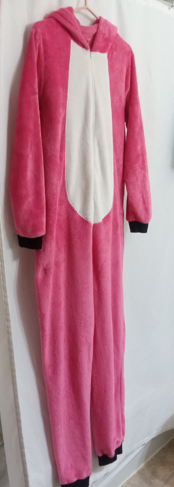 Pink Flamingo XL Adult Onesie - photo 5