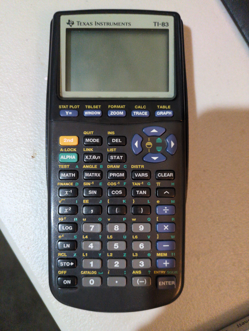 Texas Instruments TI-83 Calculator