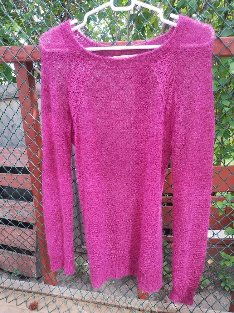 Nougat London Pink Mohair Blend Sweater - Size 1 thumbnail