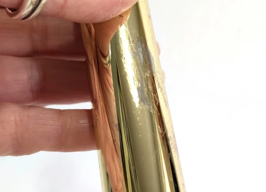 Spring Loaded Brass Candlestick Holder ~ Partylite Candleware image indicator(6)