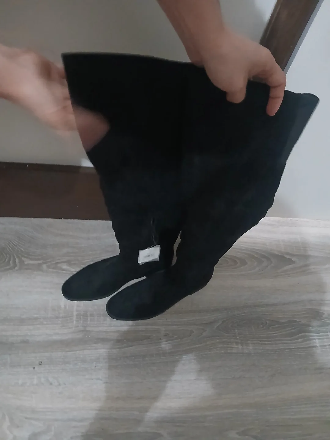 Sung Alfred Sung Black Over-the-knee Boots - Size 7.5 image indicator(2)