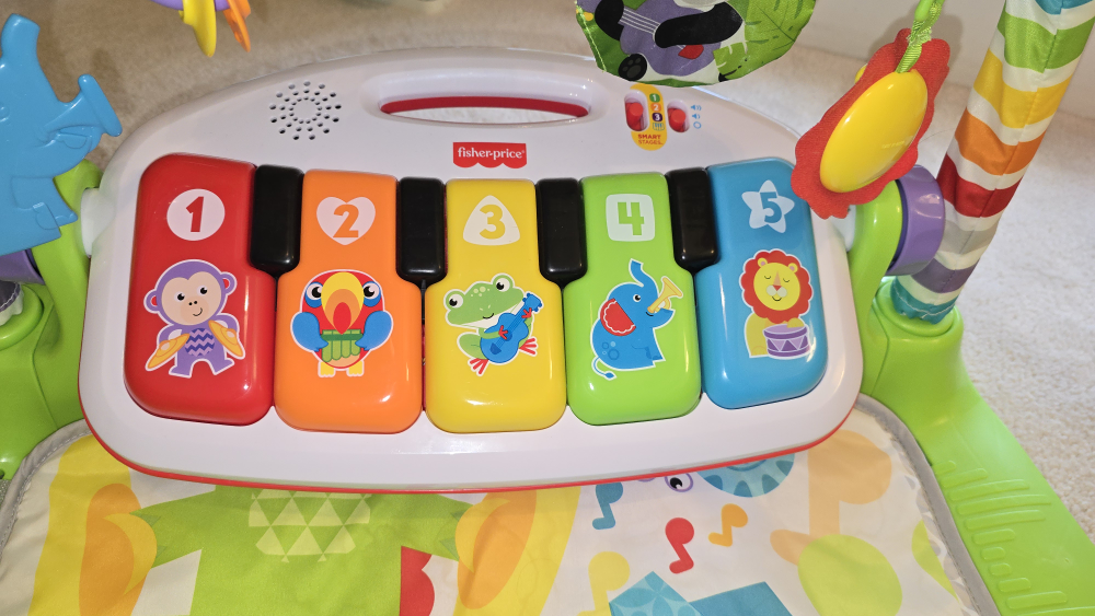 Fisher-Price Deluxe Kick & Play Piano Gym - photo 3