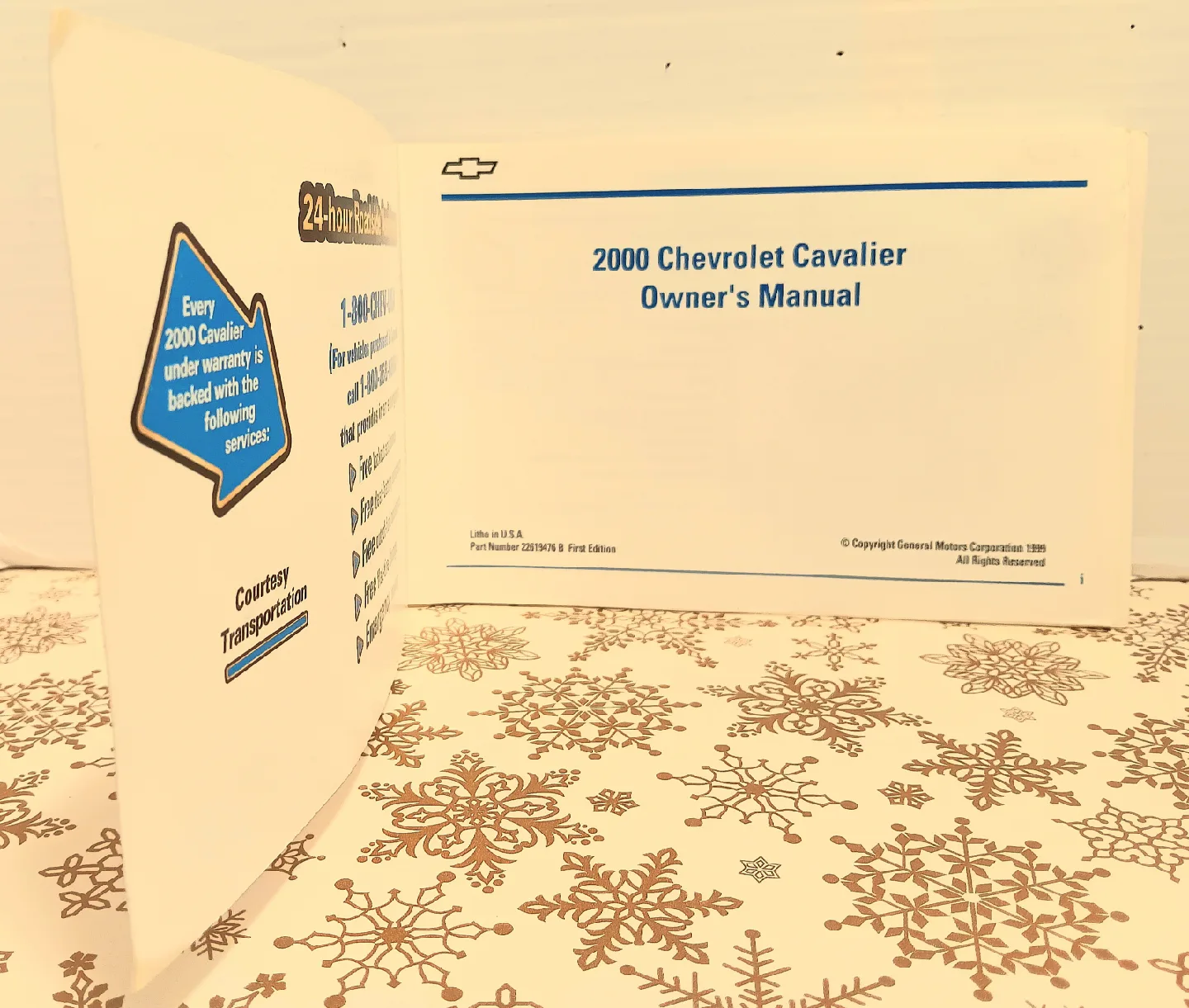 🚘2000 Chevrolet Cavalier Handbookl🚘 image indicator(3)