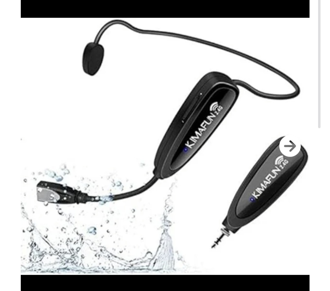 New KIMAFUN Fitness Wireless Headset Microphone