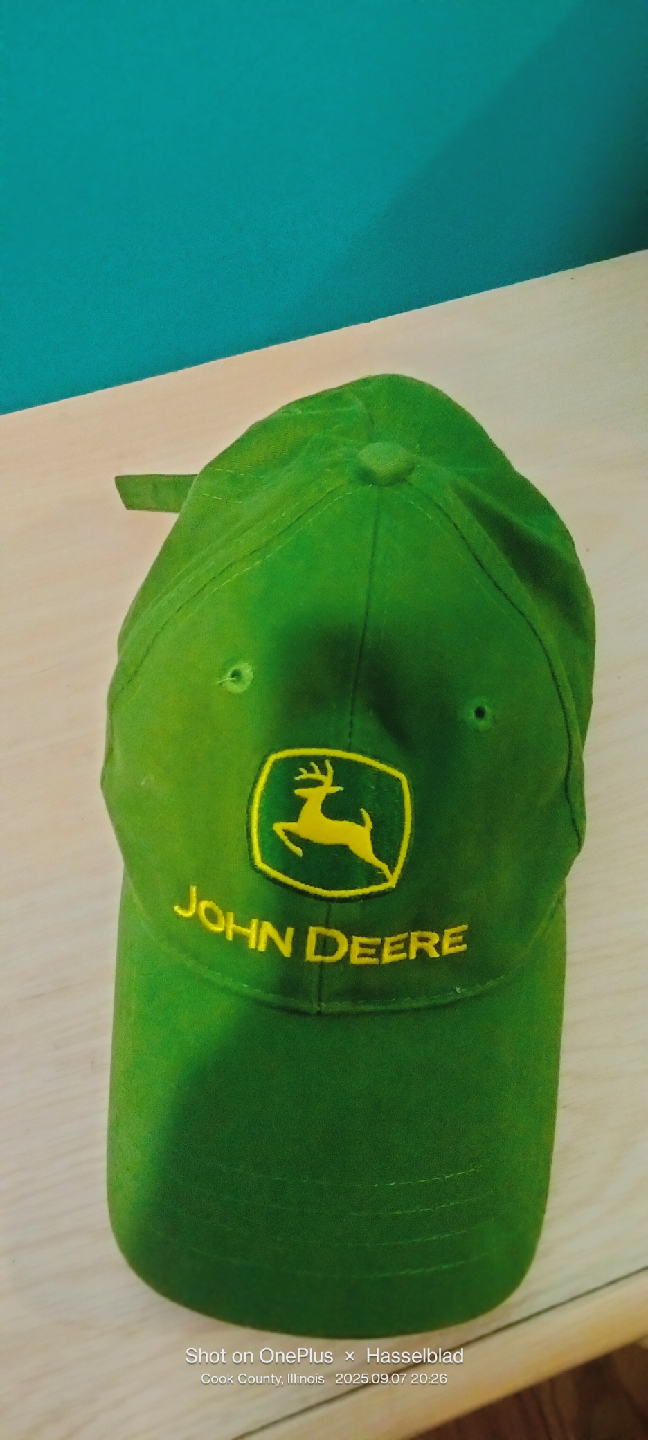John Deere Green Baseball Cap