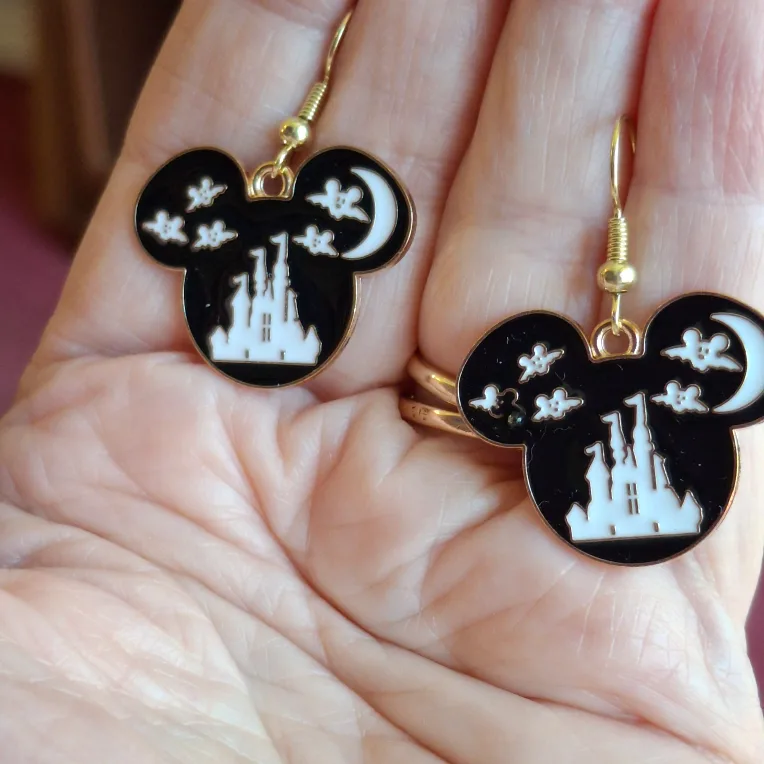 Disney Mickey Mouse Halloween Earrings thumbnail