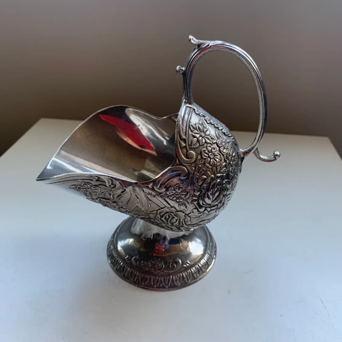 Vintage sugar scuttle scoop image indicator(3)