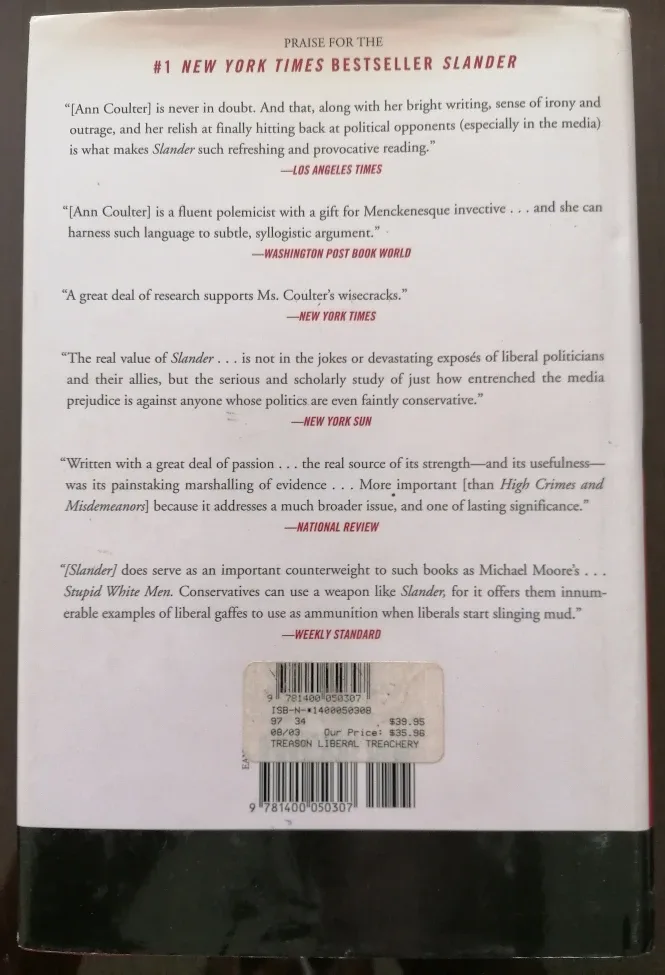 Treason: Liberal Treachery by Ann Coulter image indicator(2)