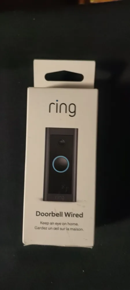 Ring Doorbell Wired - New in Box, Still Sealed thumbnail