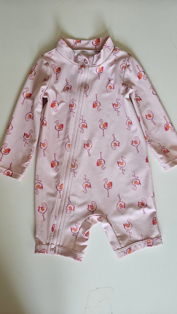 Carter's 12M Flamingo Print Swimsuit