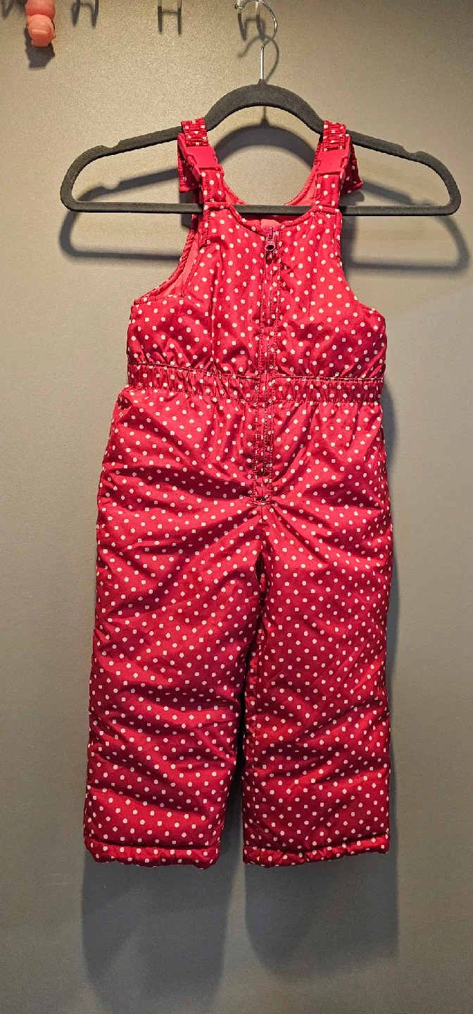OshKosh B'gosh 3T Red Polka Dot Snowsuit image indicator(3)