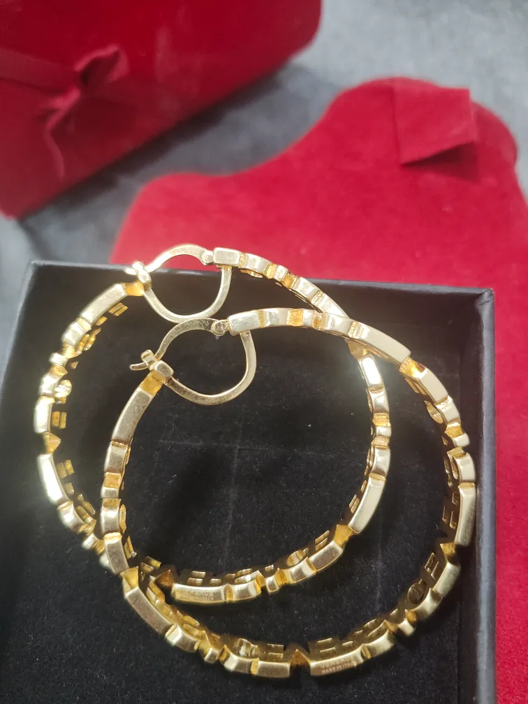 Versace Gold Earrings image indicator(3)