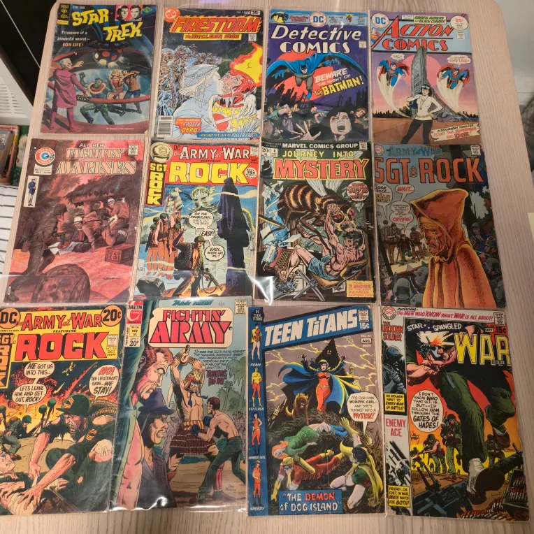 70s/80s comic books.200 books.  Marvel, dc, gold key, charlton image indicator(8)
