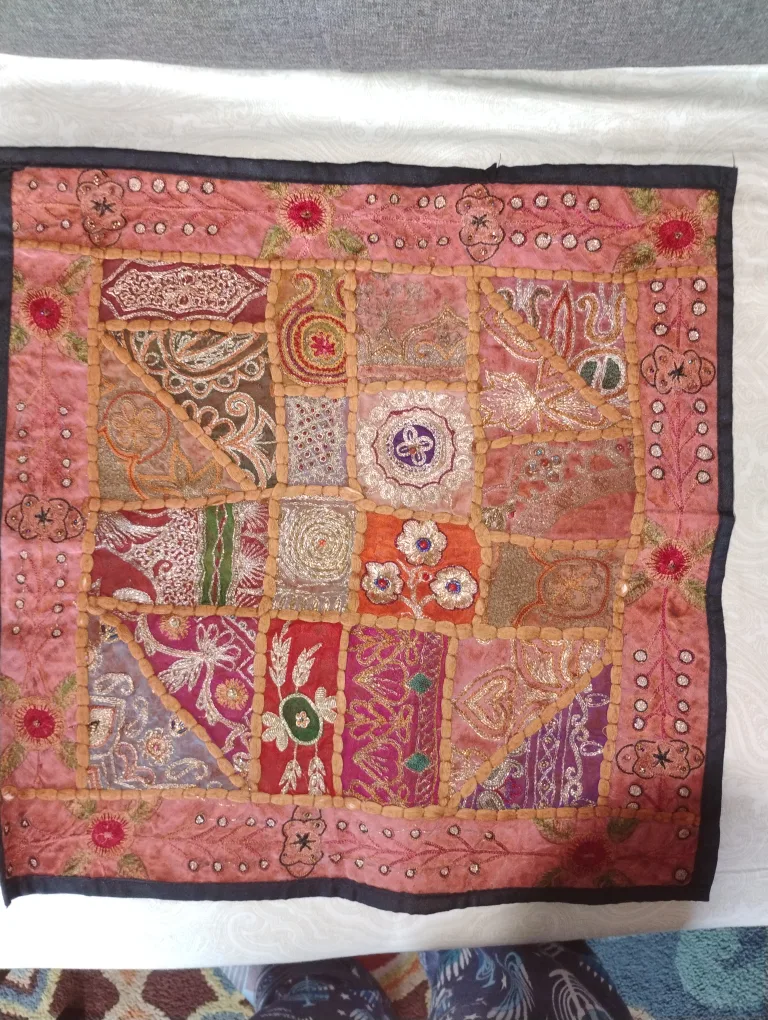 🥕Patchwork pillow cover thumbnail