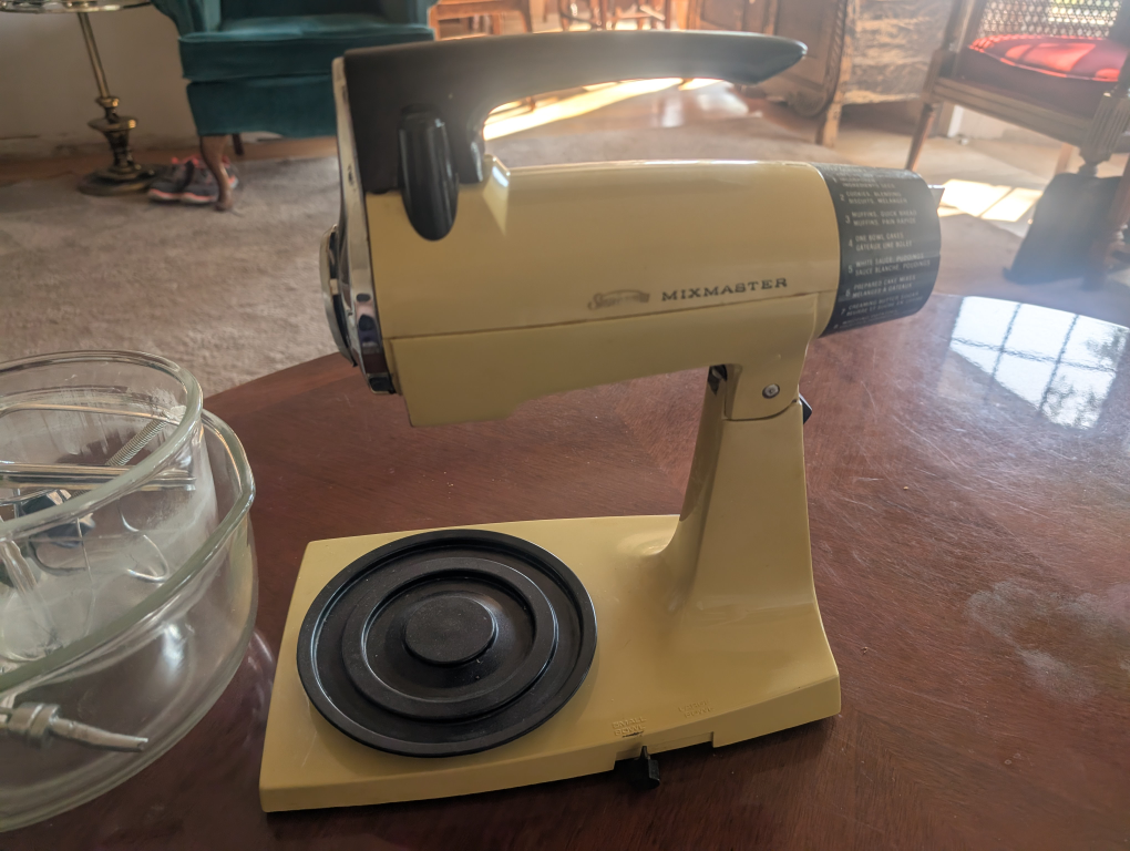 Vintage Sunbeam Mixmaster Stand Mixer