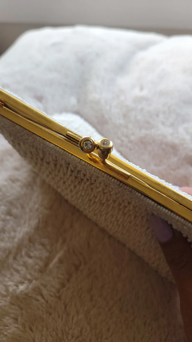 Vintage Birks Beaded Clutch Purse image indicator(2)