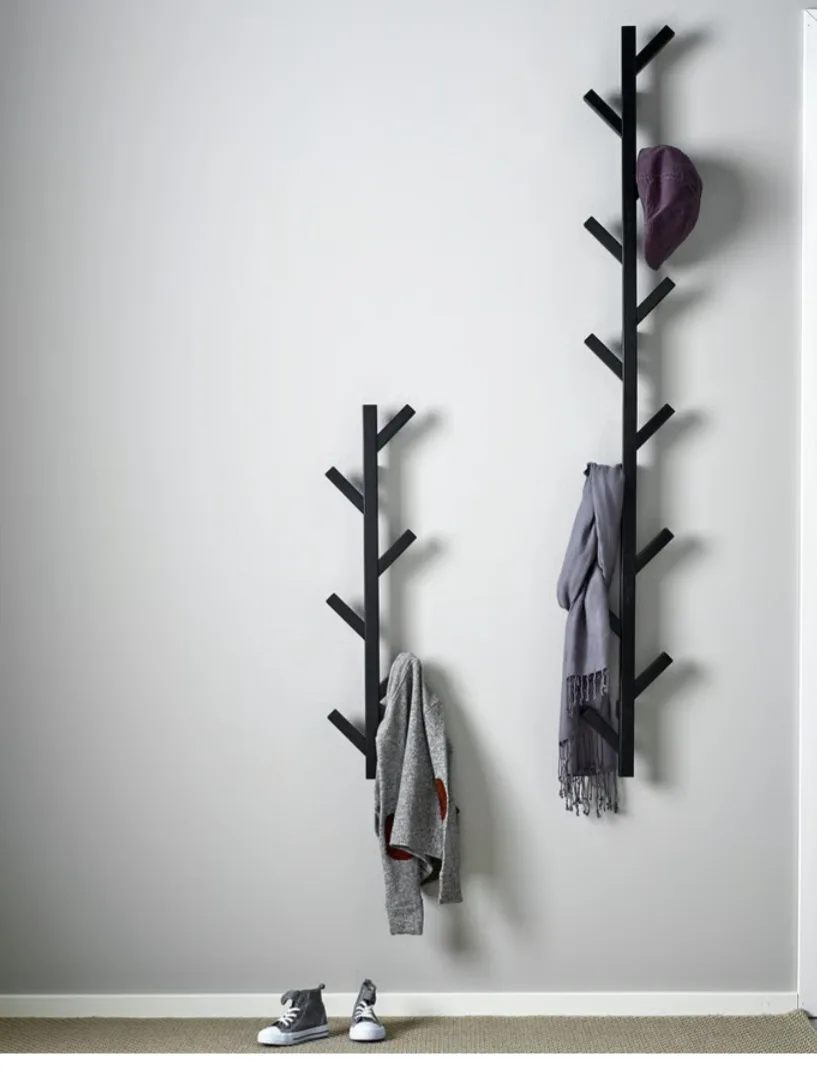 IKEA Tjusig Coat Rack - White thumbnail