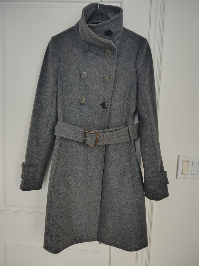 Aritzia T.Babaton Wool & Cashmere Blend Coat - XS