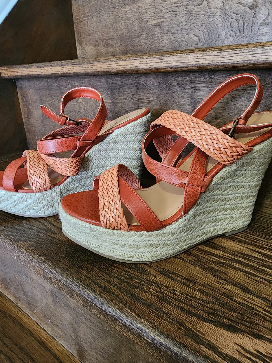 must go! never worn.Call It Spring Wedge Sandals - Size 8 image indicator(3)