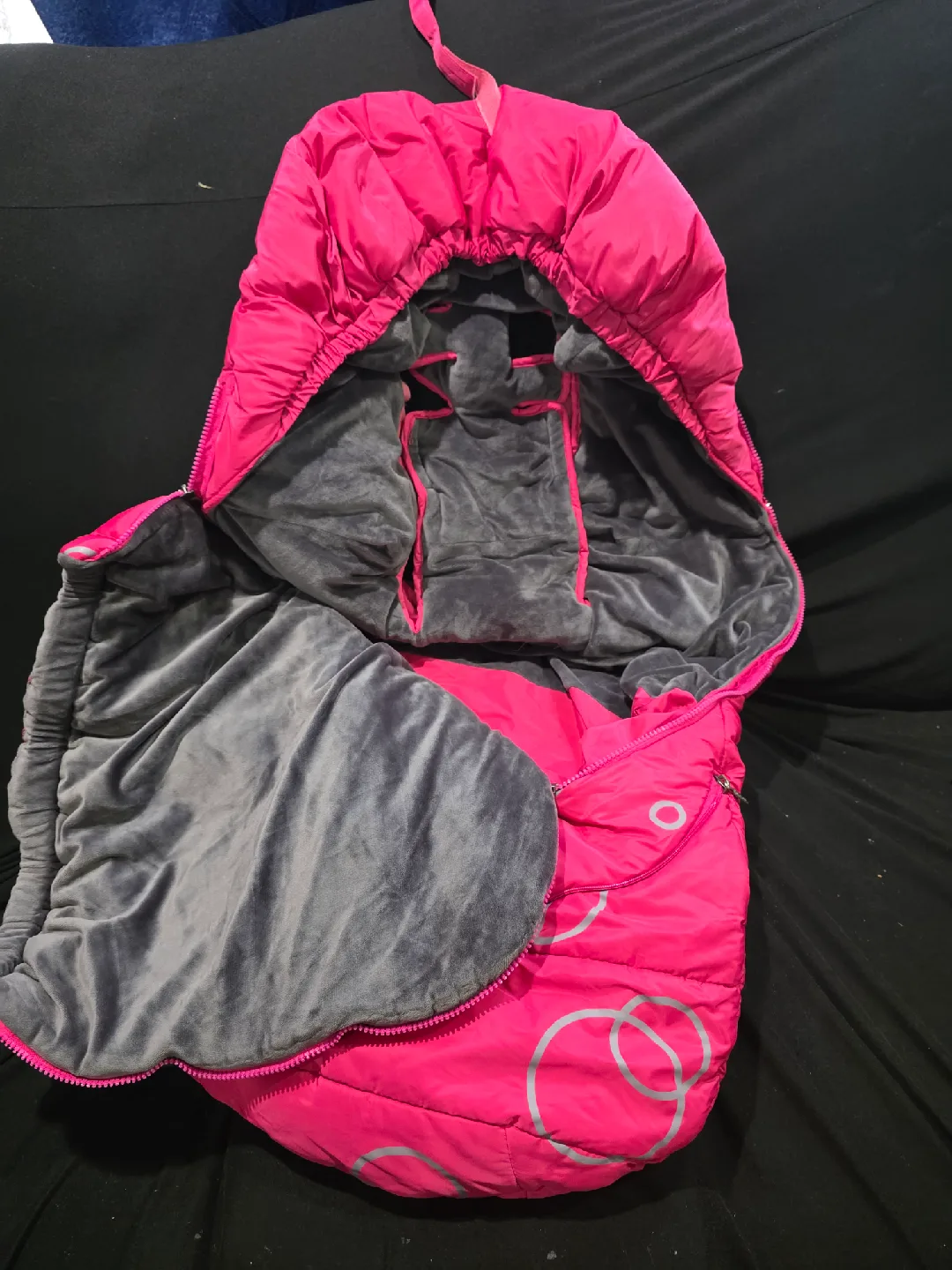 Castle Wearable Baby Sleeping Bag Pink image indicator(2)