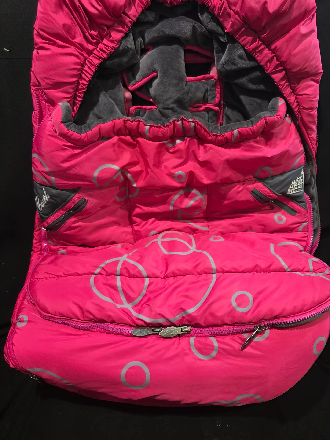 Castle Wearable Baby Sleeping Bag Pink image indicator(3)