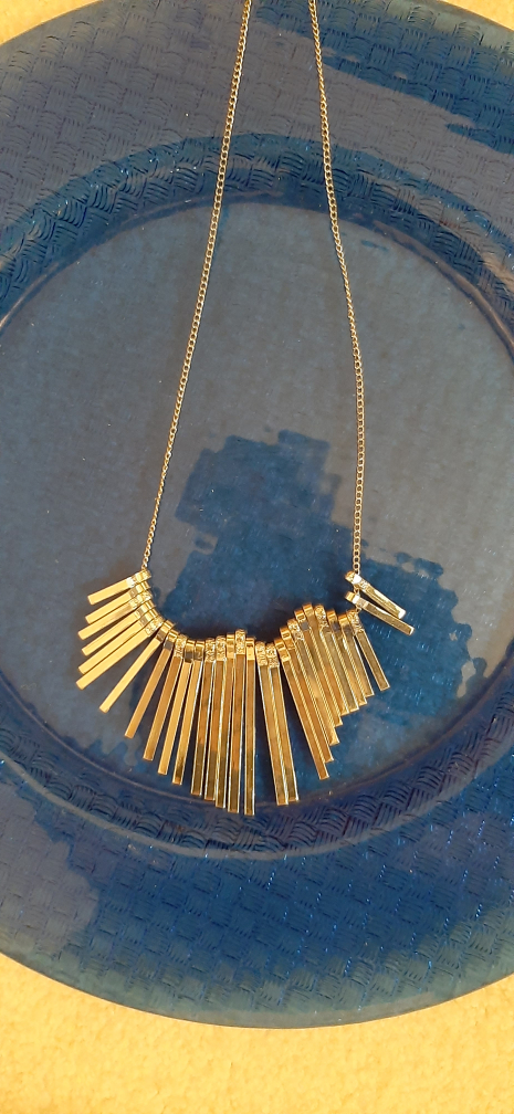 Silver Tone Statement Necklace - photo 2