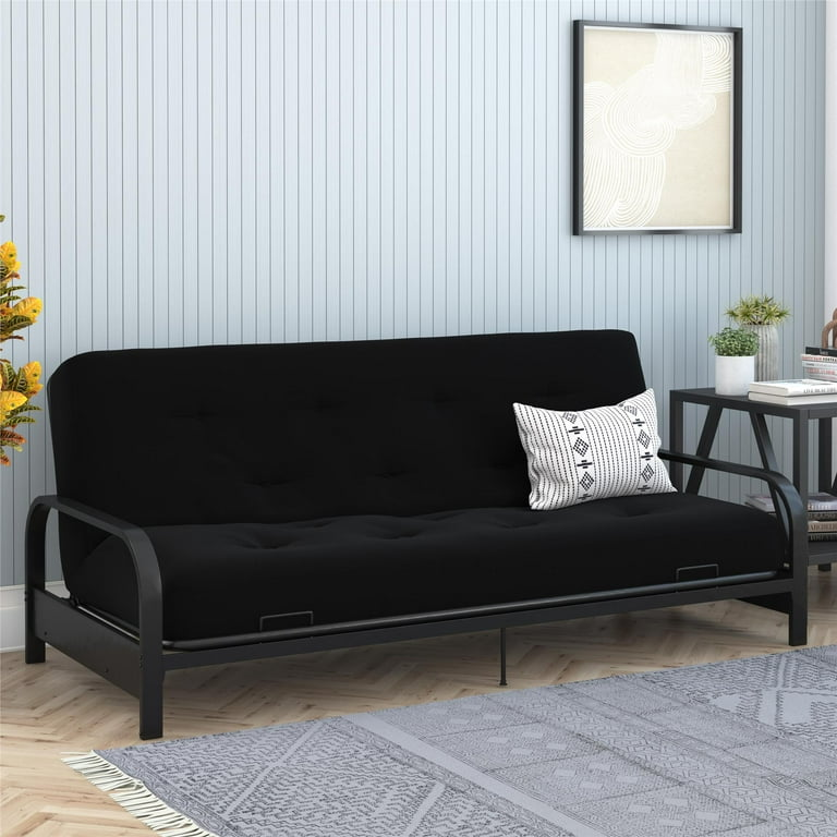 Black Metal Futon Frame - Good Condition - photo 2