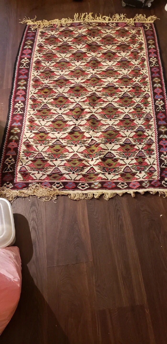 Patterned Area Rug, Persian kilim thumbnail