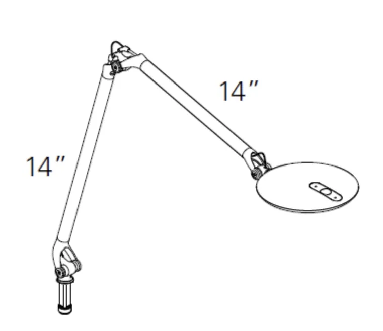 Humanscale Element Disc LED Task Light image indicator(7)