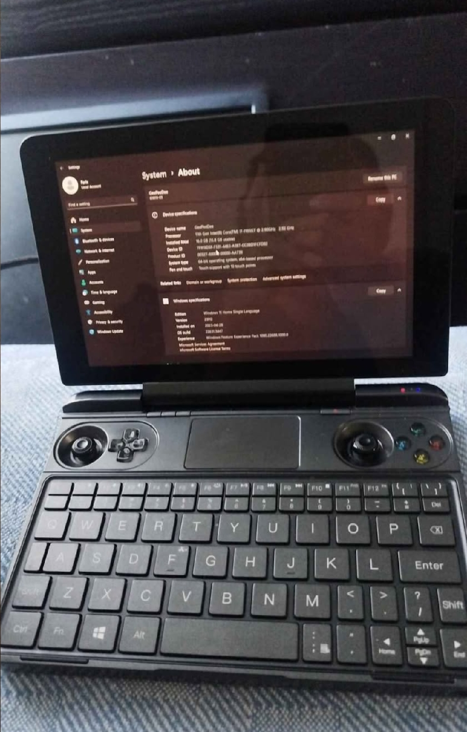 GPD Win Max (i7 1195G7)