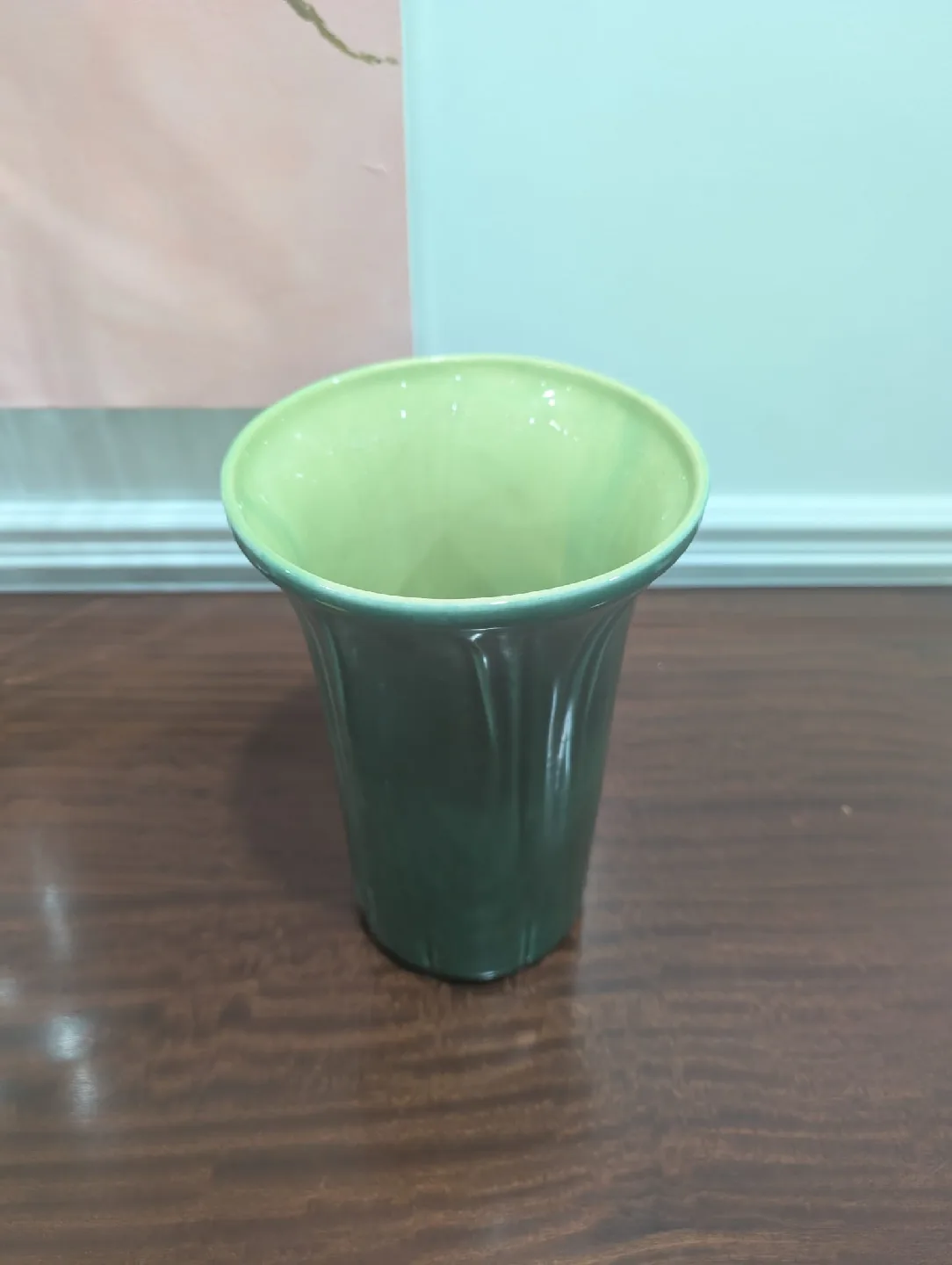 Incredible Beauceware Deep Green Vase image indicator(2)
