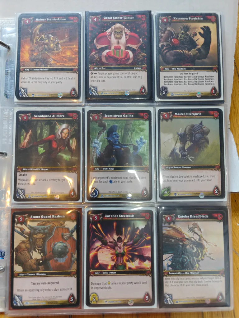 World of Warcraft TCG Cards (Horde) image indicator(4)