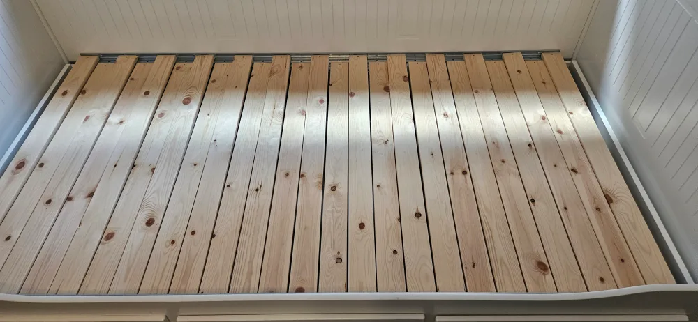 Bed  HEMNES bed with 3 drawers, Twin image indicator(4)