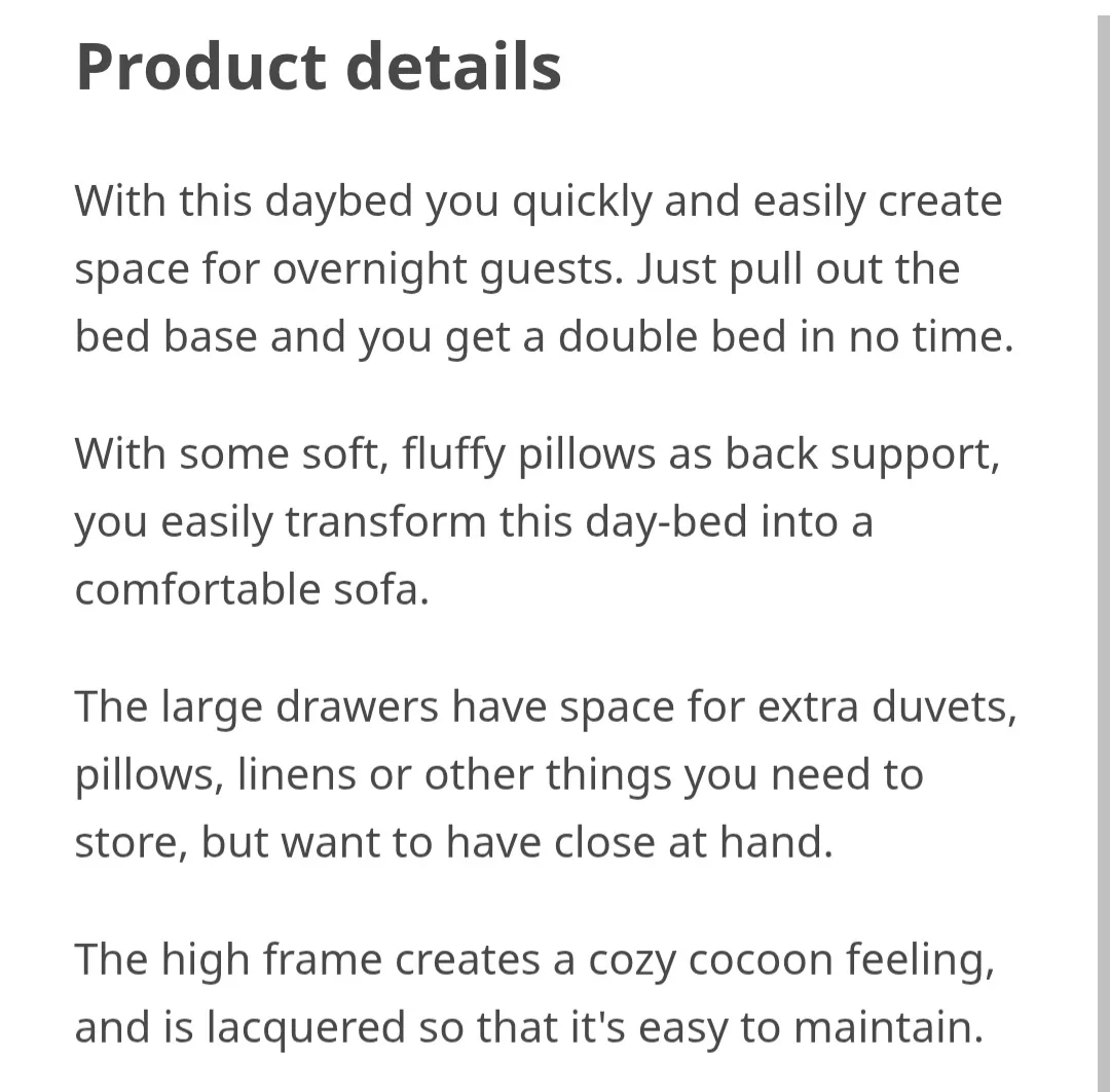 Bed  HEMNES bed with 3 drawers, Twin image indicator(8)