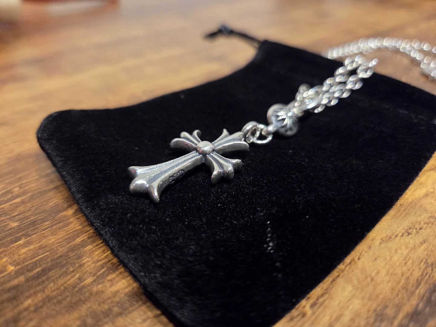 Chrome Hearts Cross Pendant Necklace - photo 3