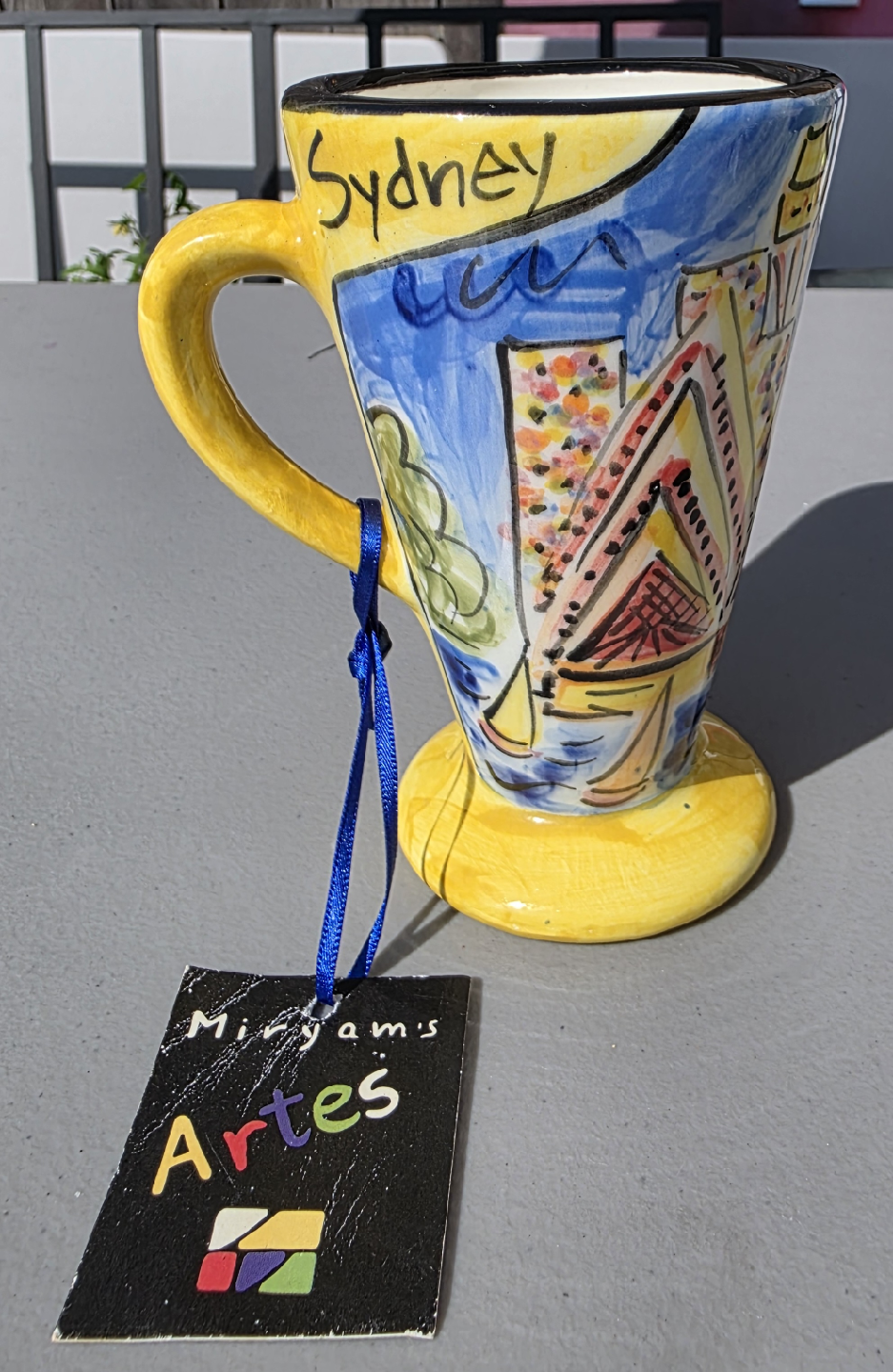 Miryam's Artes Sydney Hand Painted Mug