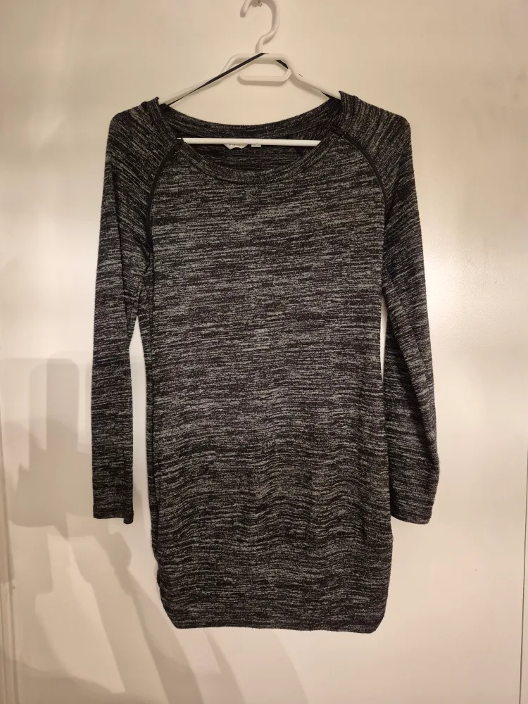 Thyme XS/TP Black & Grey Dress