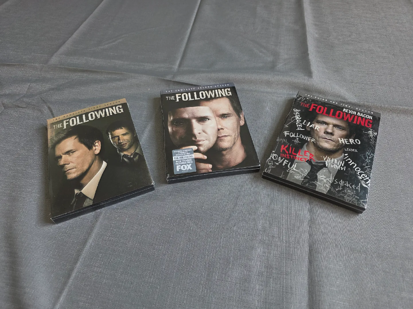 The Following DVD Seasons 1, 2, & 3 thumbnail