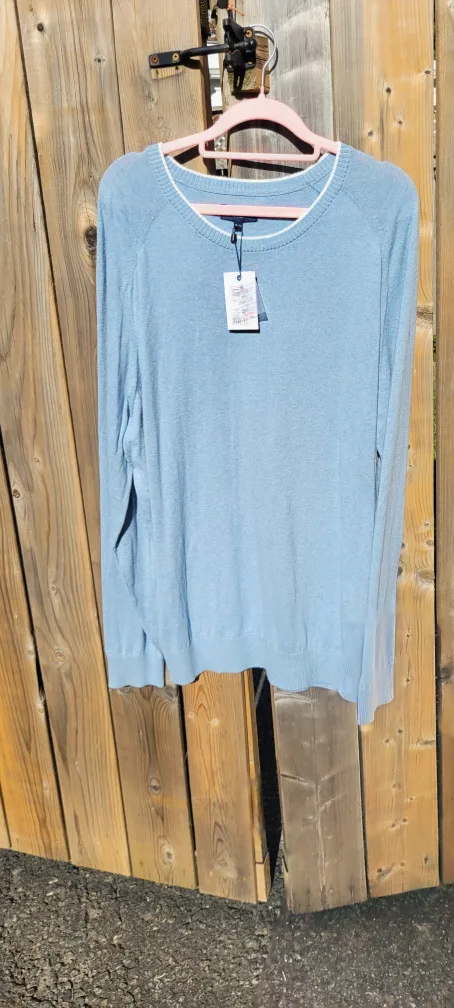 Modern English Light Blue Sweater - Size XL image indicator(2)