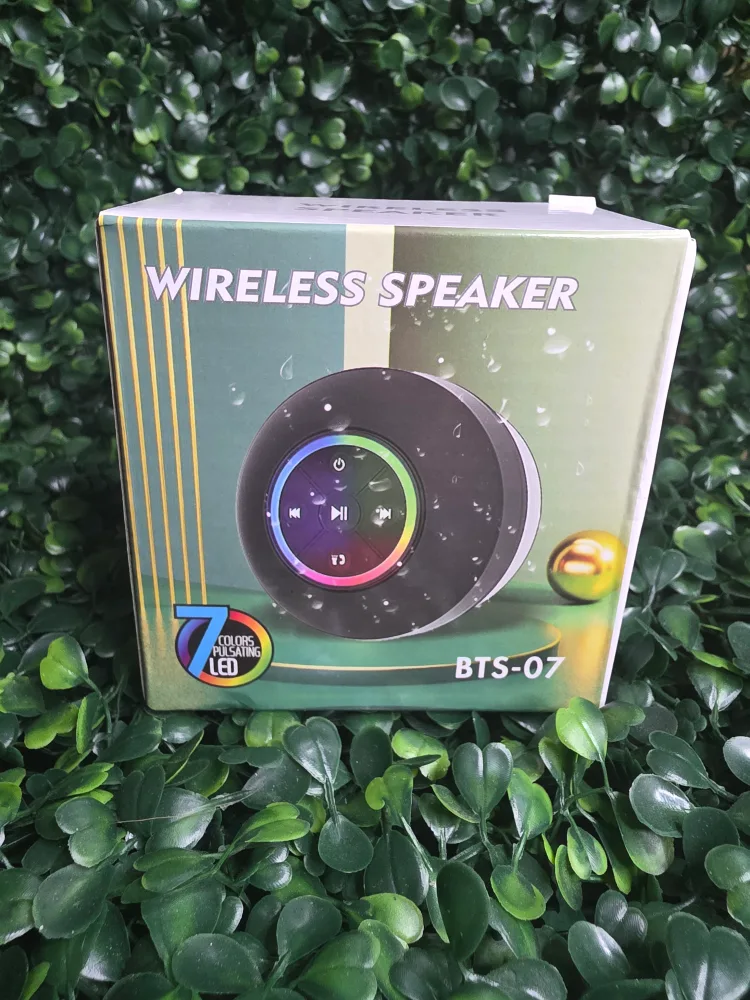 Shower Wireless Speaker - 7 Colors LED thumbnail