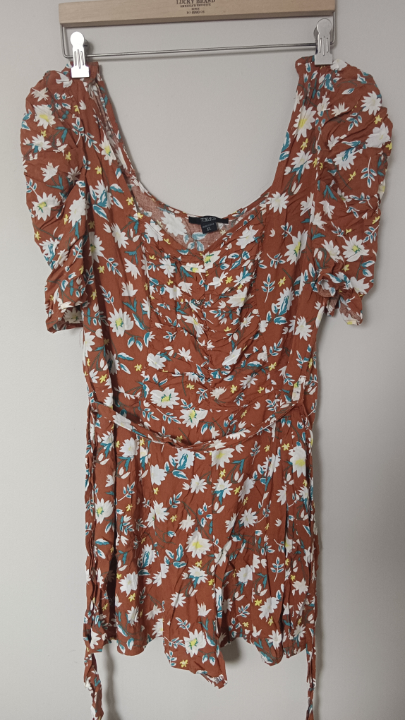 Floral Romper - Size L - XL - photo 4