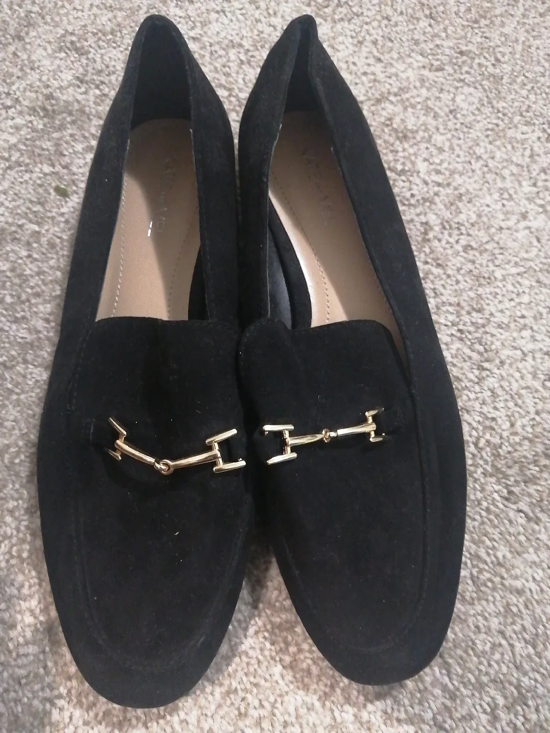 Kate & Mel Black Loafers image indicator(2)