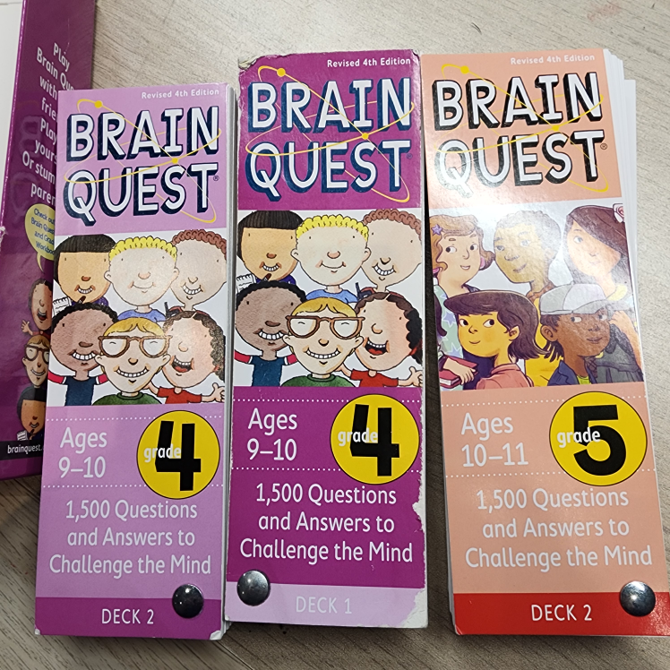 Brain Quest Grade 4 & 5 Card Decks - photo 2