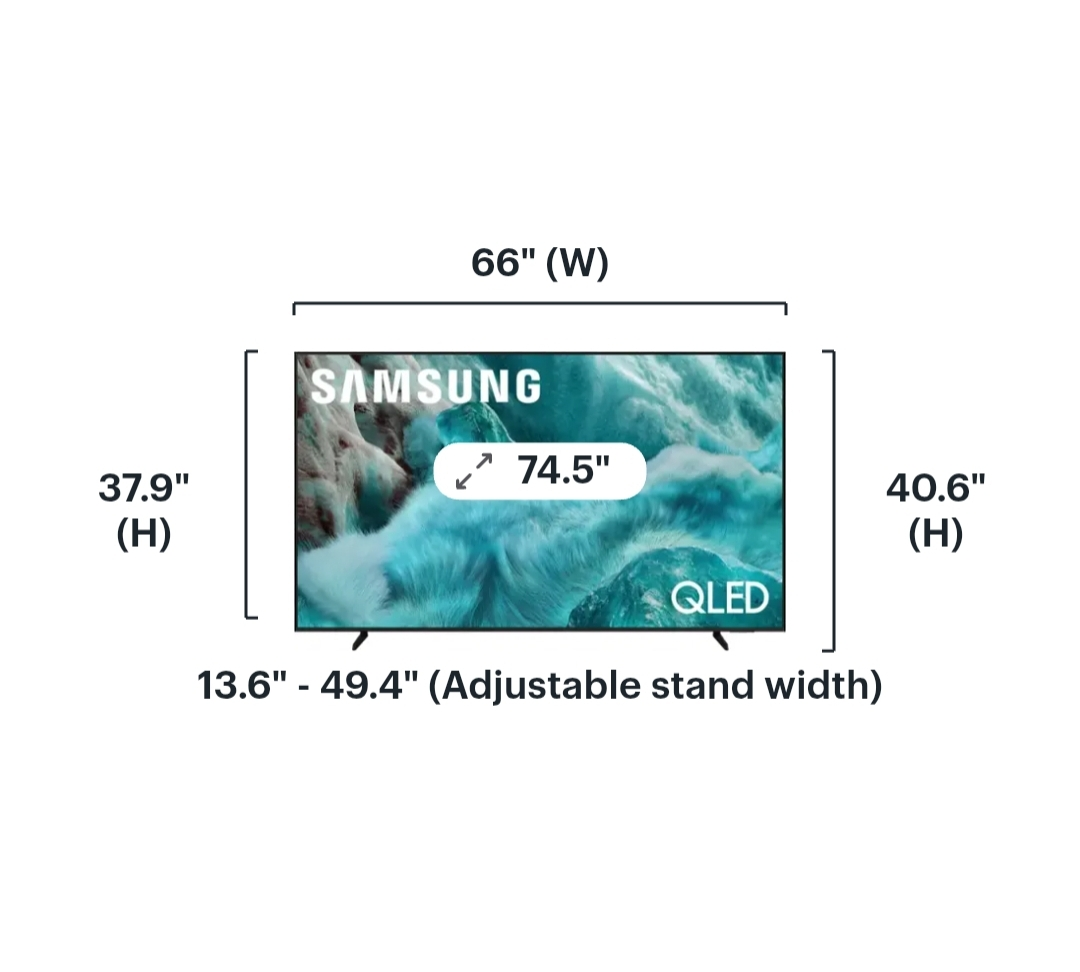 SAMSUNG 75"  QLED Q7F Samsung Vision AI Smart TV (2025 Model) - photo 2